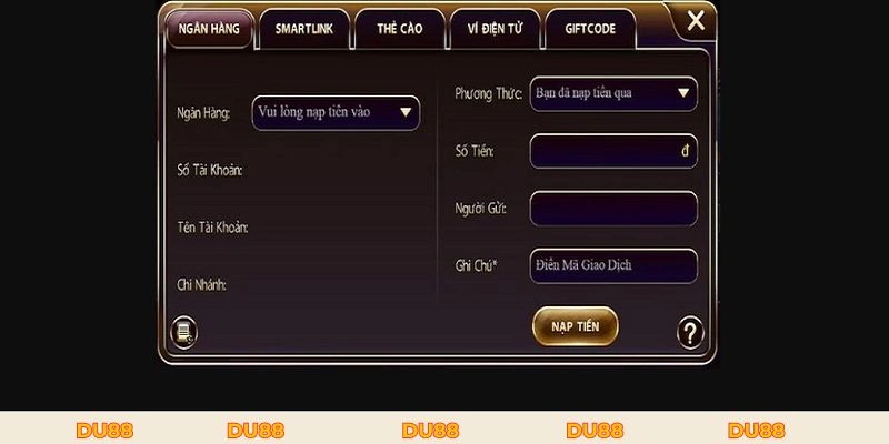 nạp tiền